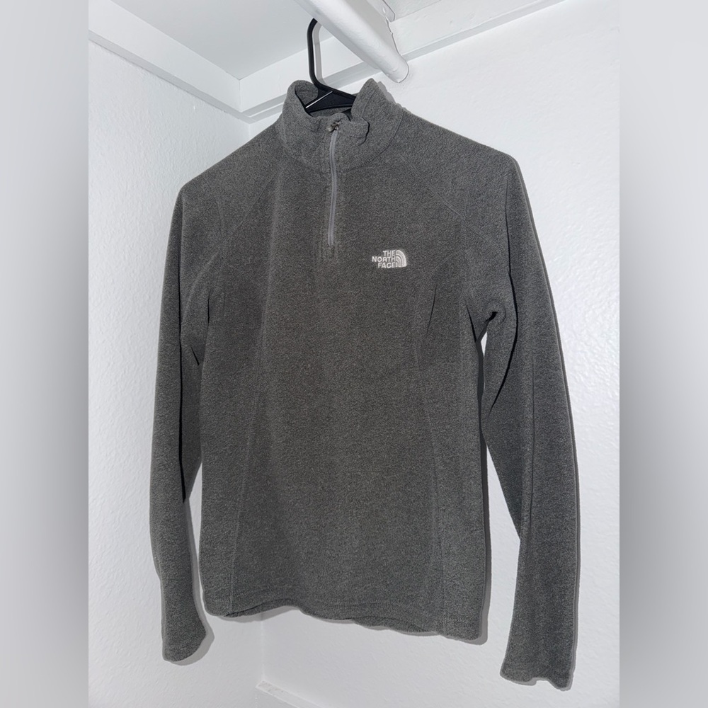 The North Face Men's Charcoal Zip-Up Sweater